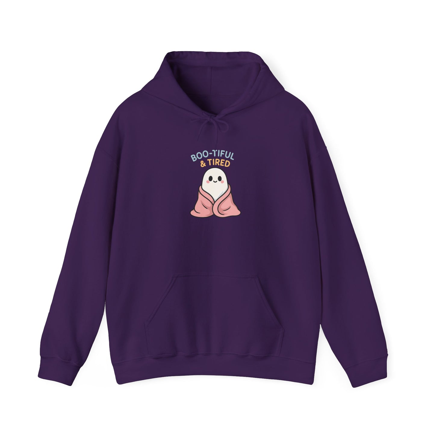 Boo-tiful Ghost Halloween Hoodie, Cute-Cozy Fall Vibes