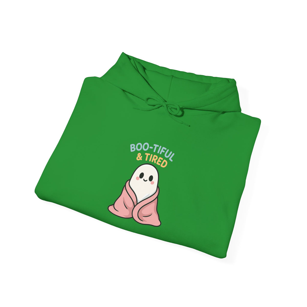 Boo-tiful Ghost Halloween Hoodie, Cute-Cozy Fall Vibes