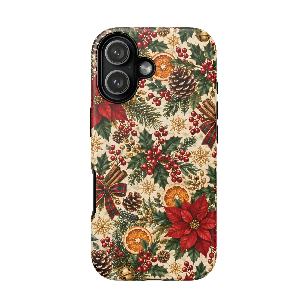 Christmas Floral Tough Phone Case