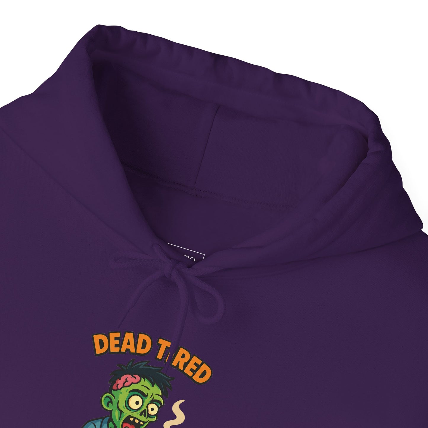 Zombie Themed Unisex Hoodie, Cozy Halloween Sweatshirt, Spooky Season Apparel
