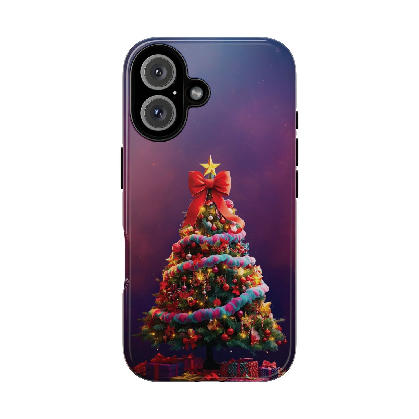 Christmas Tree Phone Case - Festive Holiday Accessory For Iphone 17, 16, 15, 14, 13, 12, 11 & Samsung