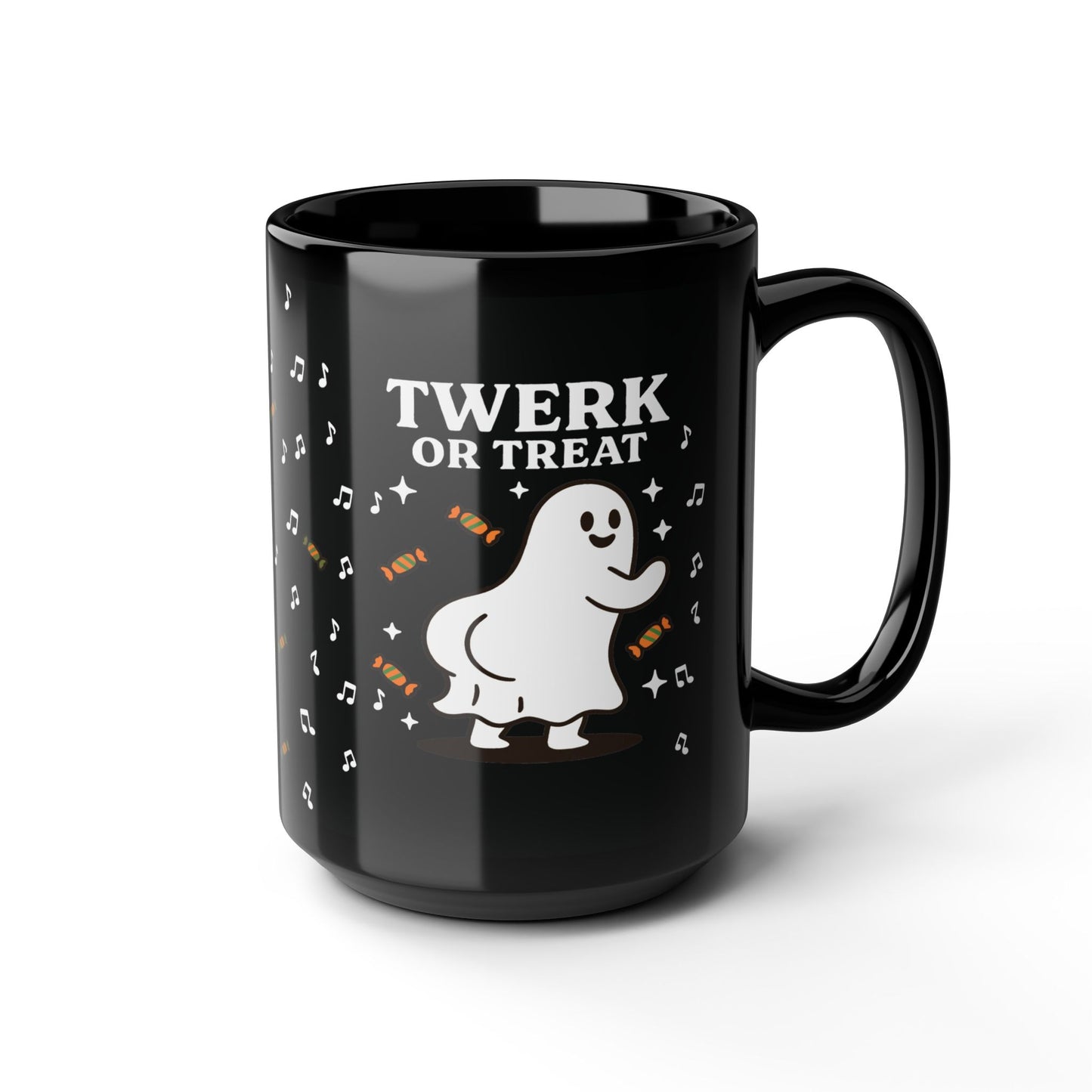 Halloween Twerk or Treat Mug, Funny Ghost Coffee Cup, Spooky Mug, Unique Halloween Decor
