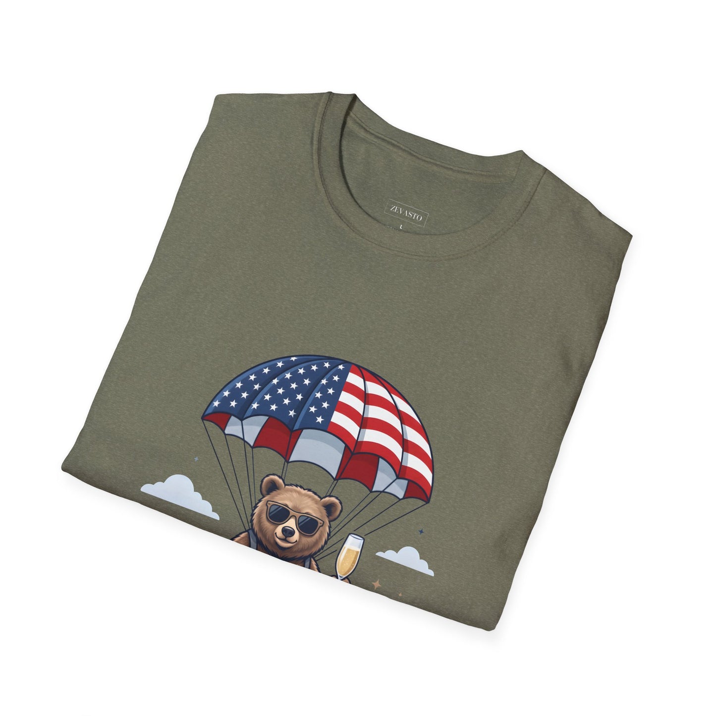 Patriotic Bear 'Celebrating 250 Years' T-Shirt