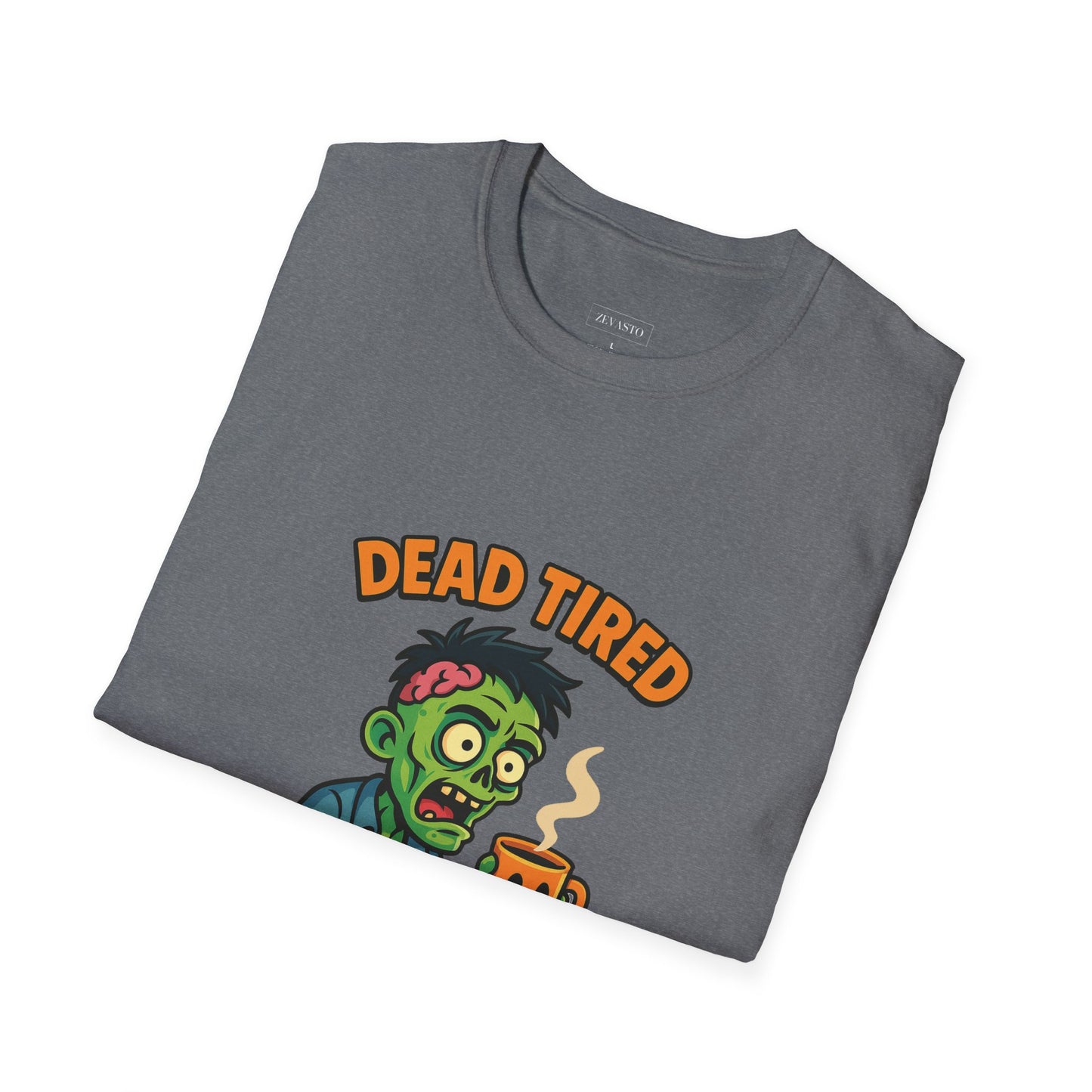 Dead Tired Zombie T-Shirt, Gifts for Halloween