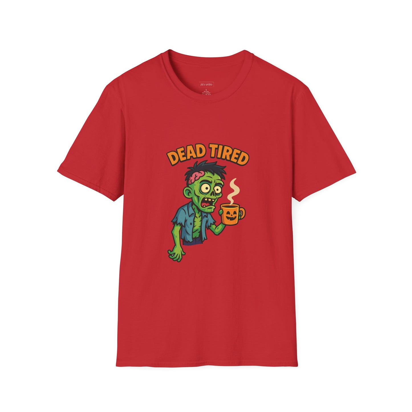 Dead Tired Zombie T-Shirt, Gifts for Halloween