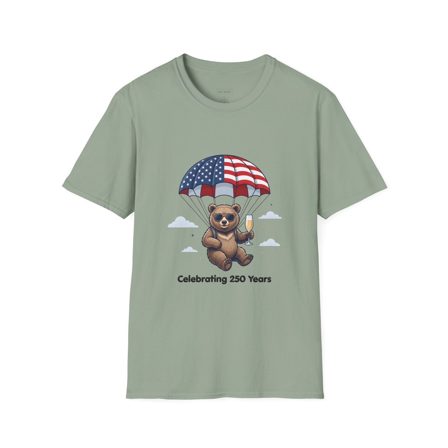 Patriotic Bear 'Celebrating 250 Years' T-Shirt