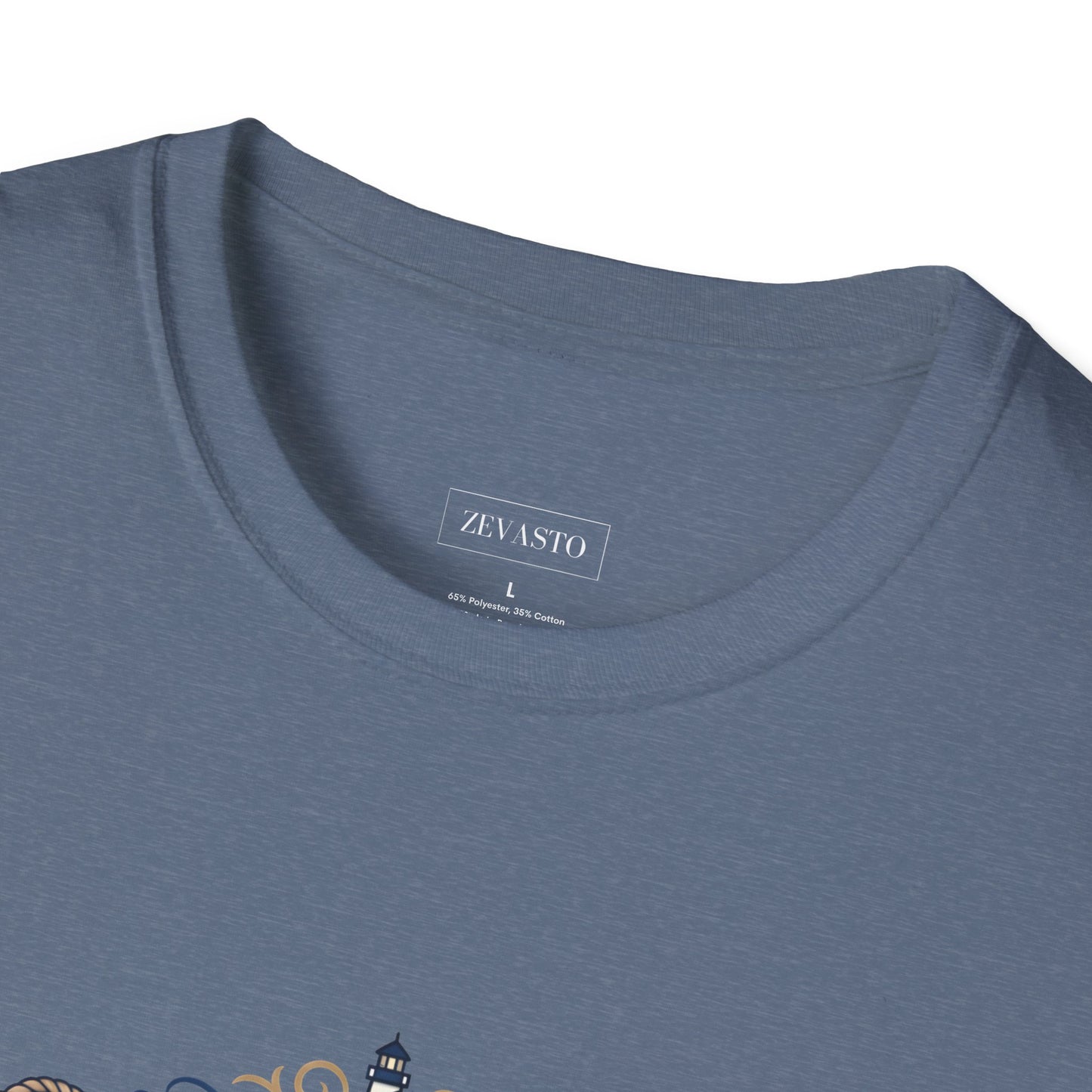 Coastal & Free Seagull T-Shirt — Patriotic 4th of July Tee
