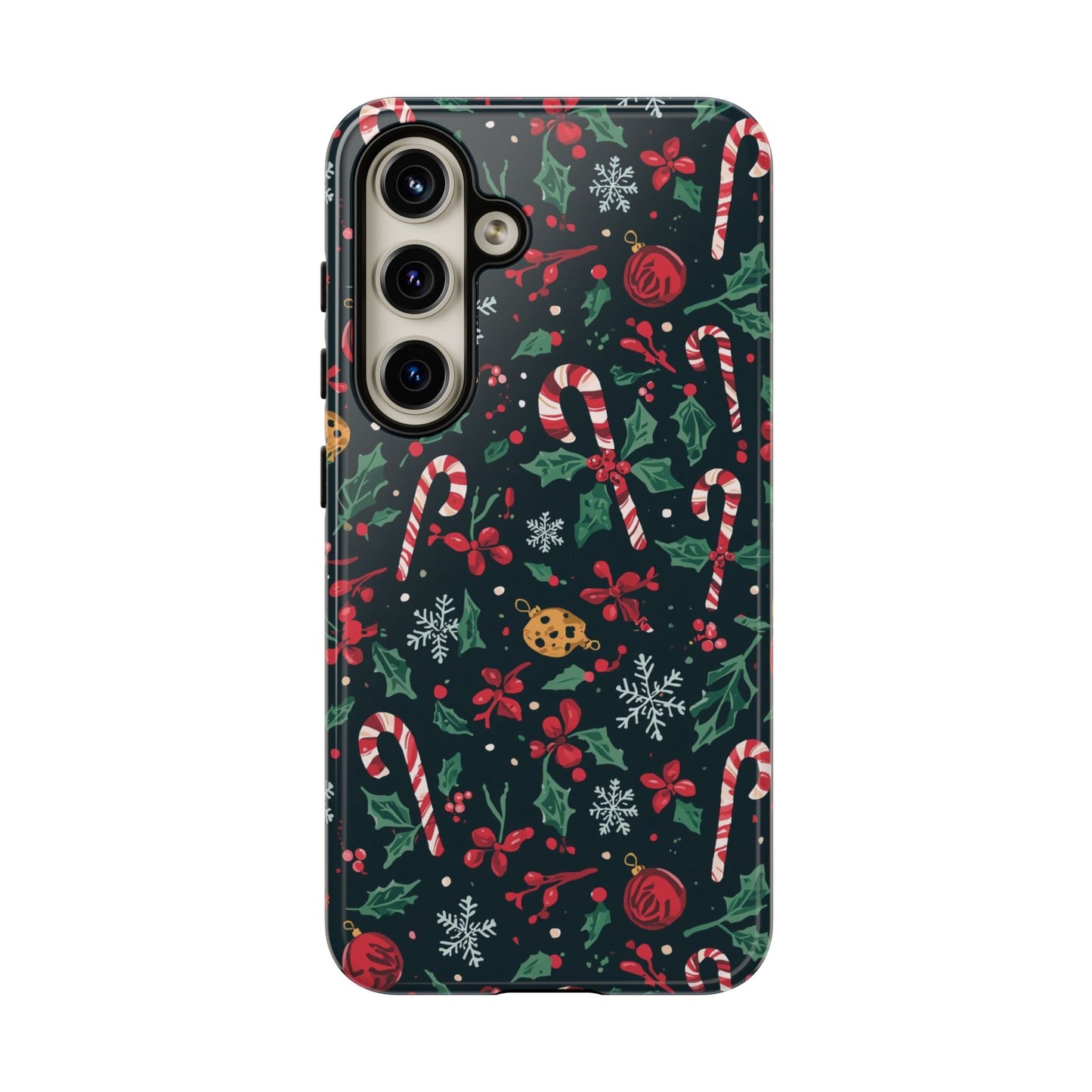 Christmas Themed Phone Case, Festive Phone Case for Iphone 17, 16, 15, 14, 13 & Samsung