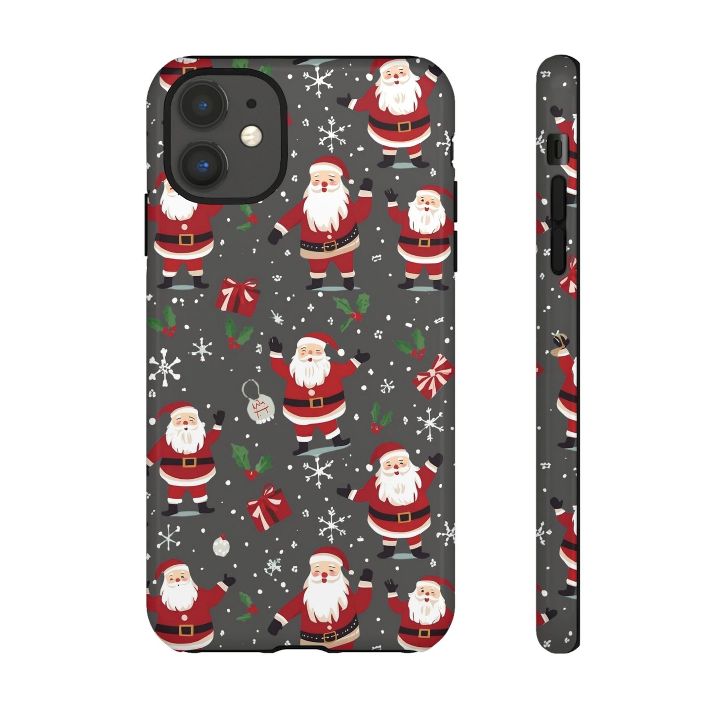 Christmas Phone Case, Festive Santa Phone Case for Iphone 17, 16, 15, 14, 13, 12, 11 & Samsung