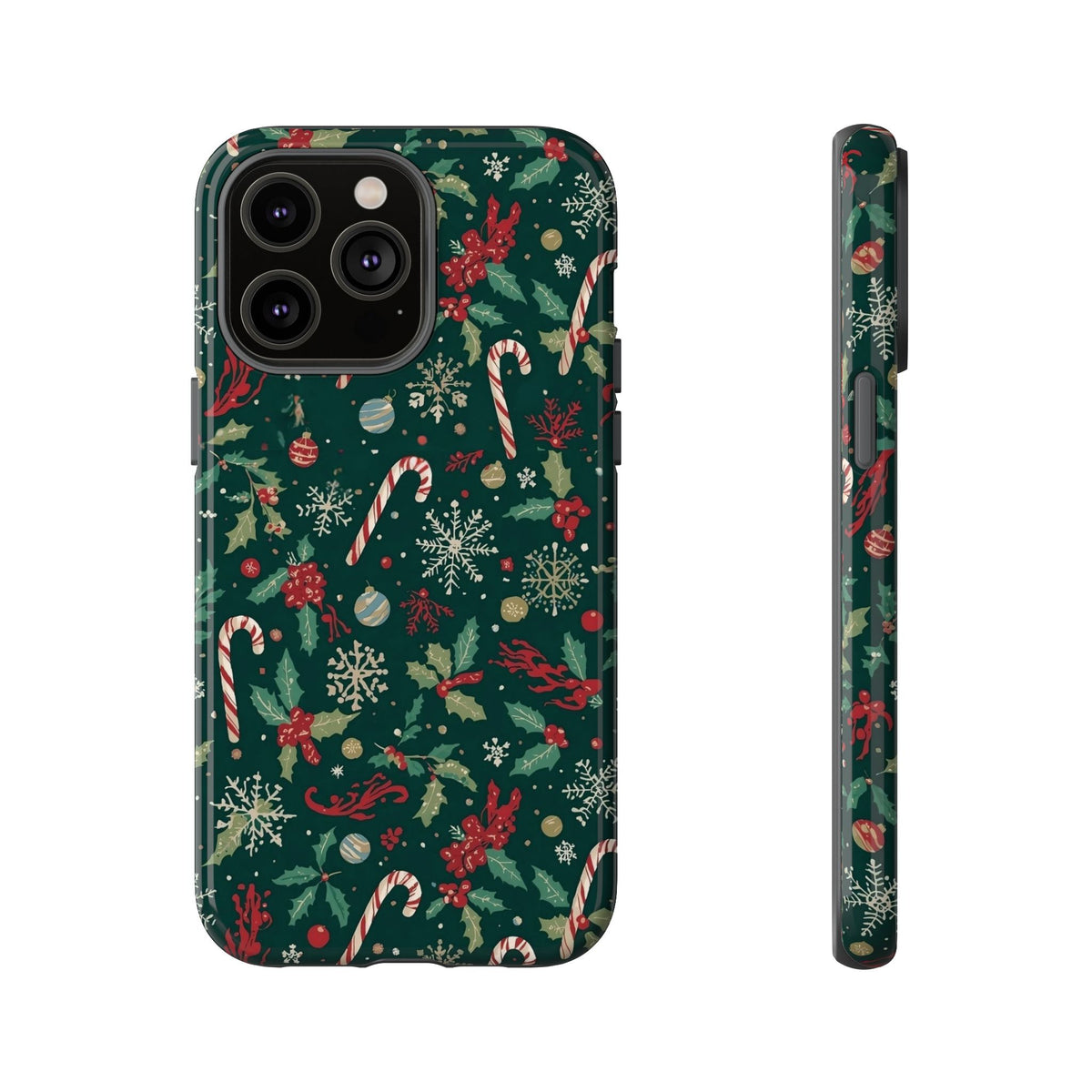 Christmas Phone Case, Festive Phone Case with Holiday Patterns for Iphone & Samsung