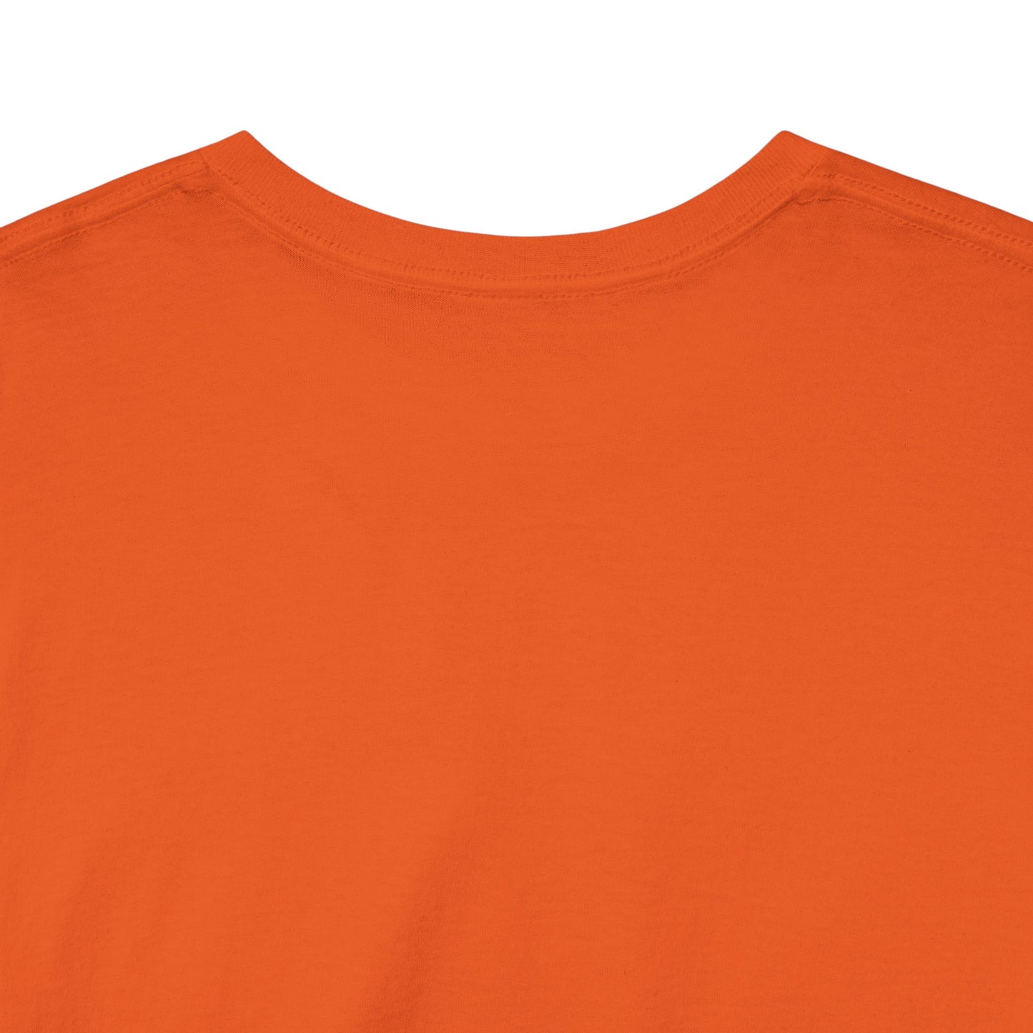 Spooked, But Still Showing Up Unisex Heavy Cotton Tee | Halloween, Funny T-Shirt