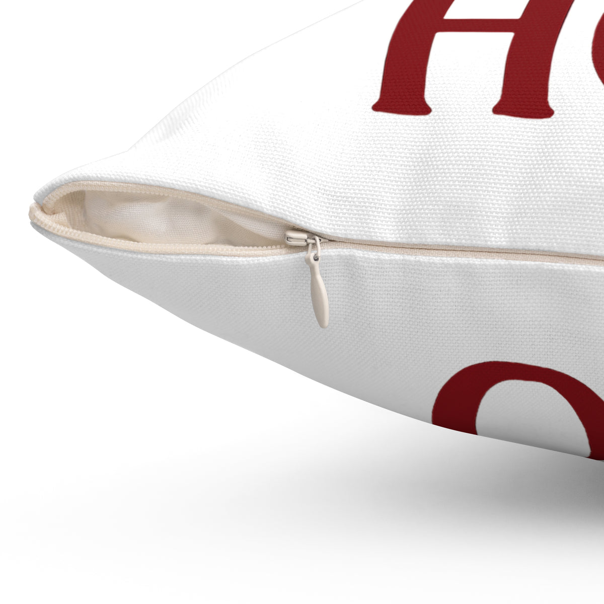 Ho Ho Ho Christmas Pillow — Festive Holiday Throw Pillow