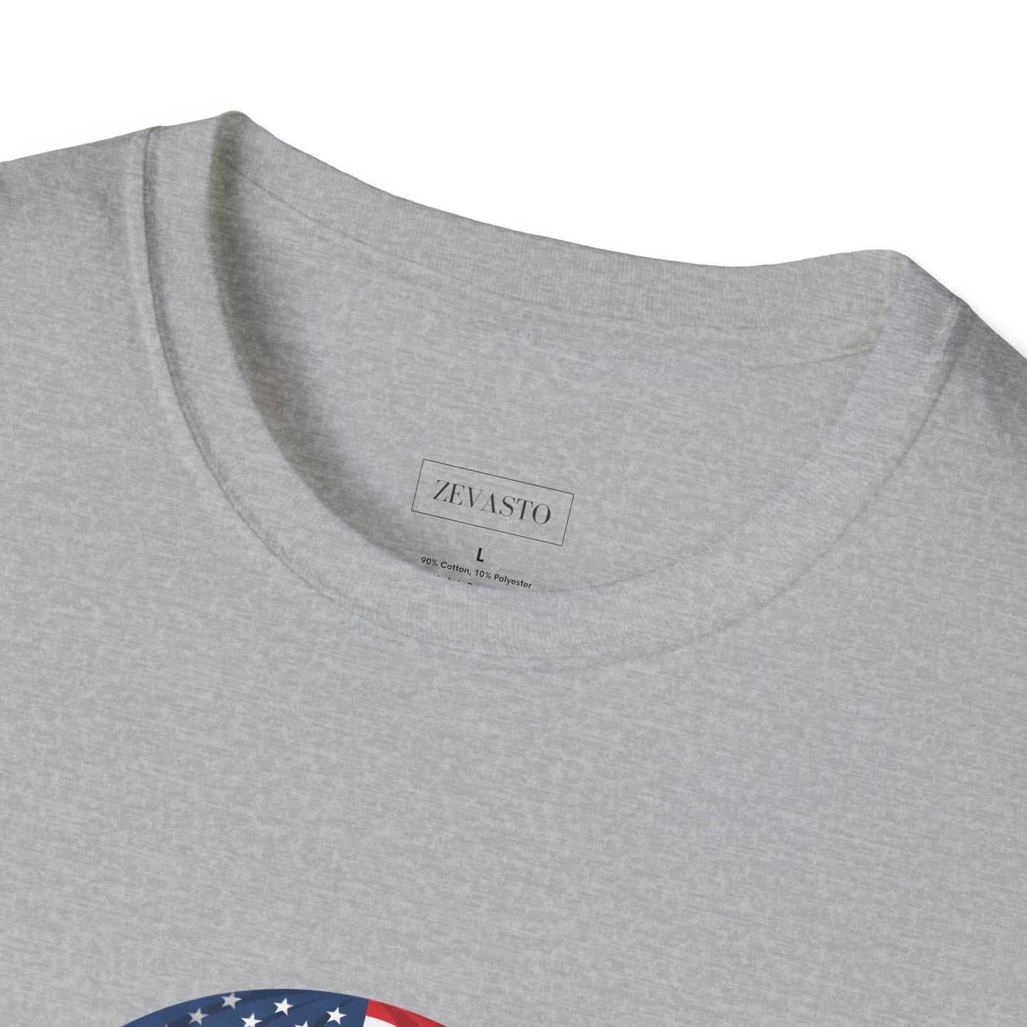 Patriotic Fox Parachute T-Shirt — "Celebrating 250 Years" Anniversary Tee