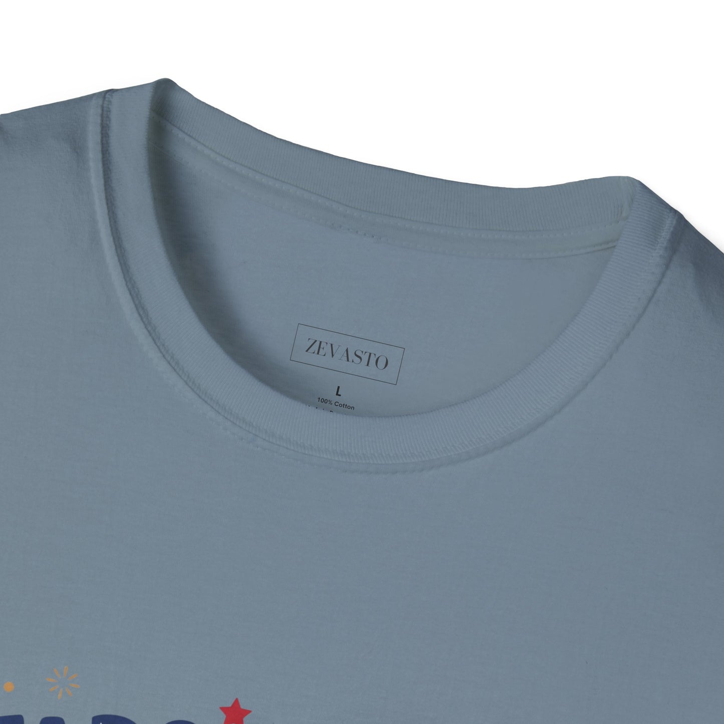 Stars, Stripes & Snacks T-Shirt — 4th of July Patriotic Dessert Tee