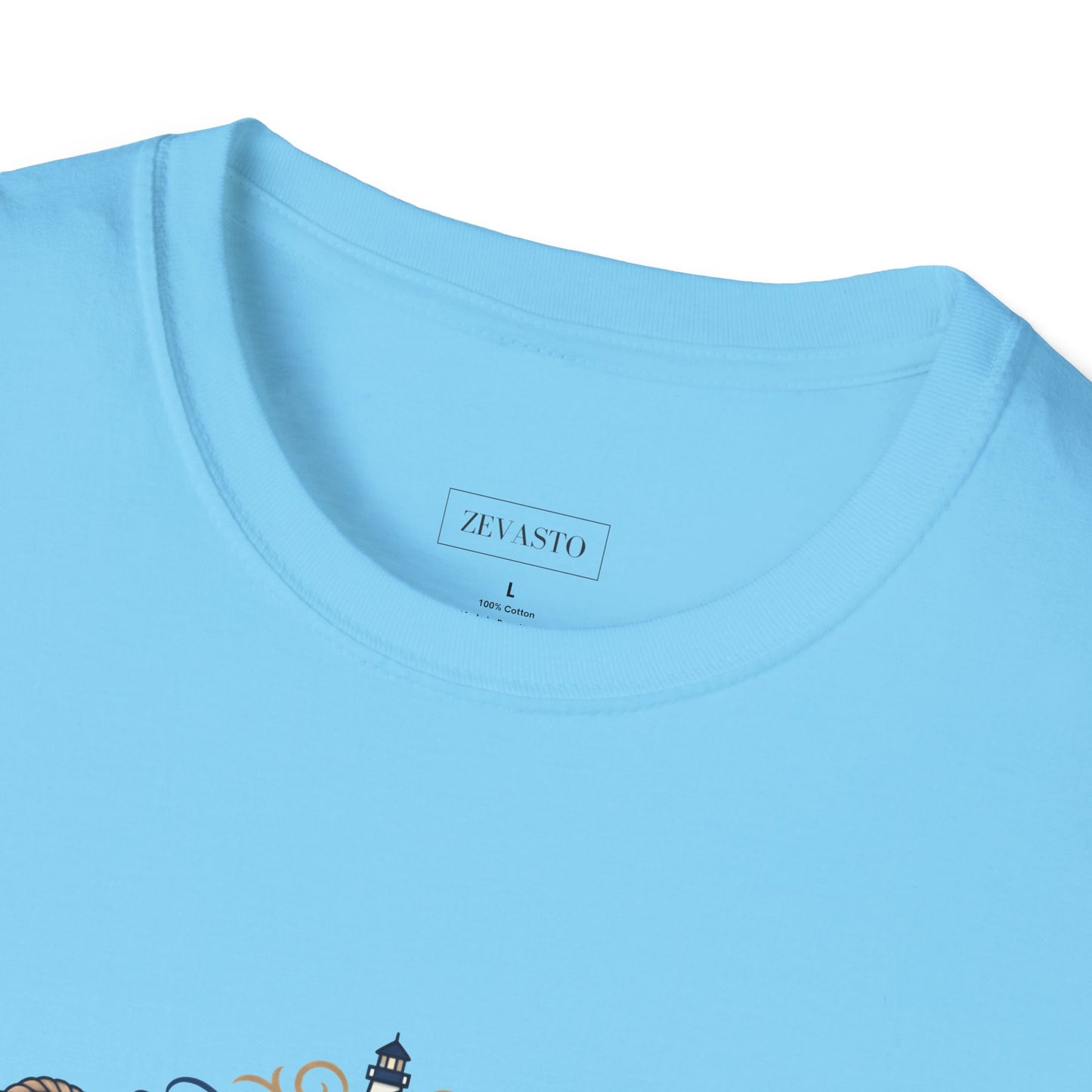 Coastal & Free Seagull T-Shirt — Patriotic 4th of July Tee
