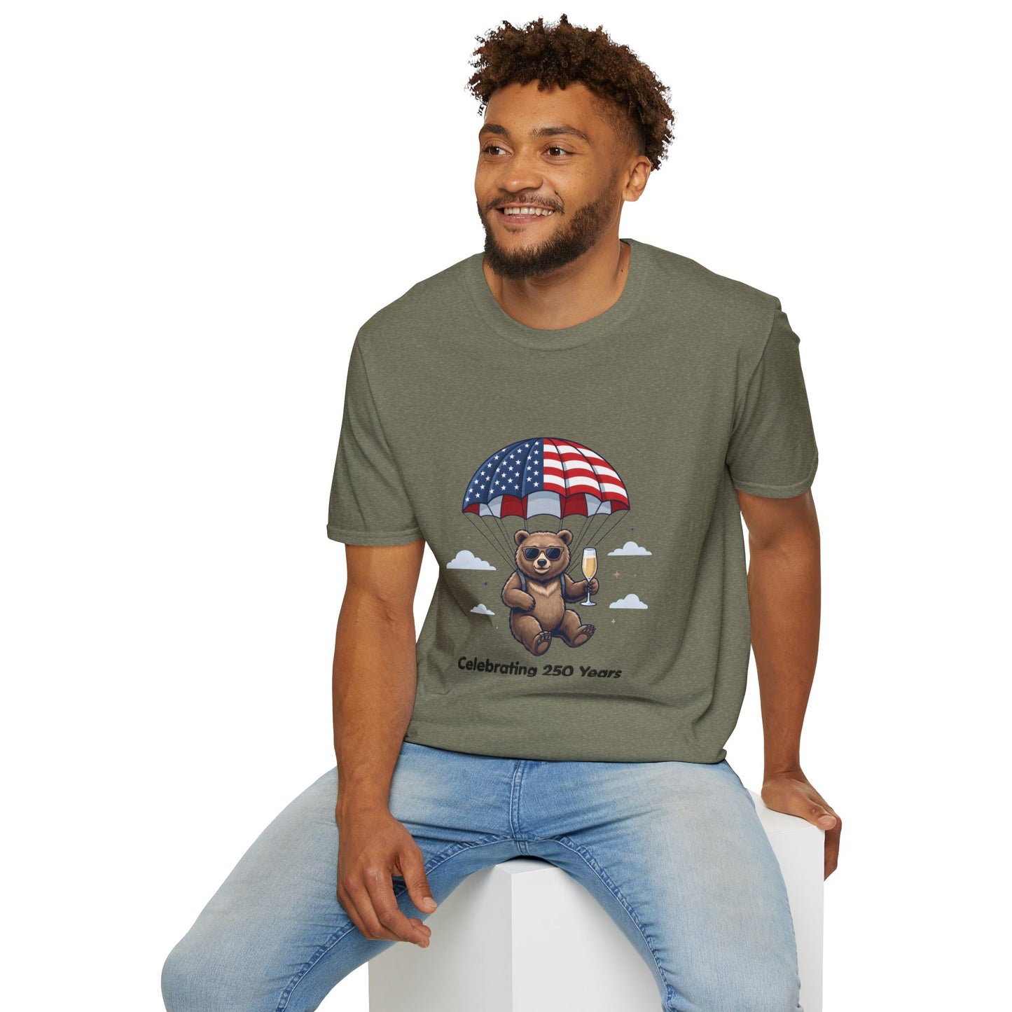 Patriotic Bear 'Celebrating 250 Years' T-Shirt