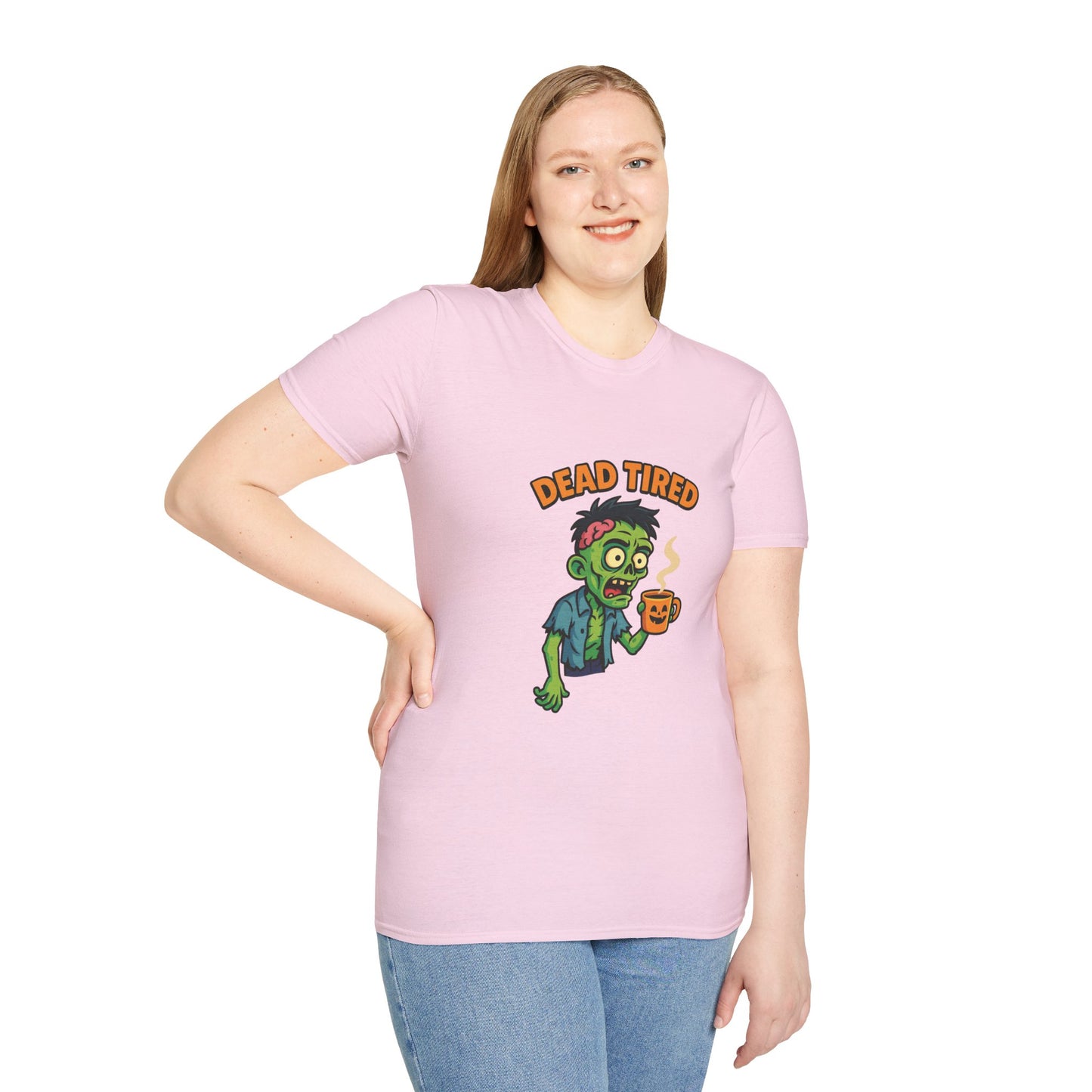 Dead Tired Zombie T-Shirt, Gifts for Halloween
