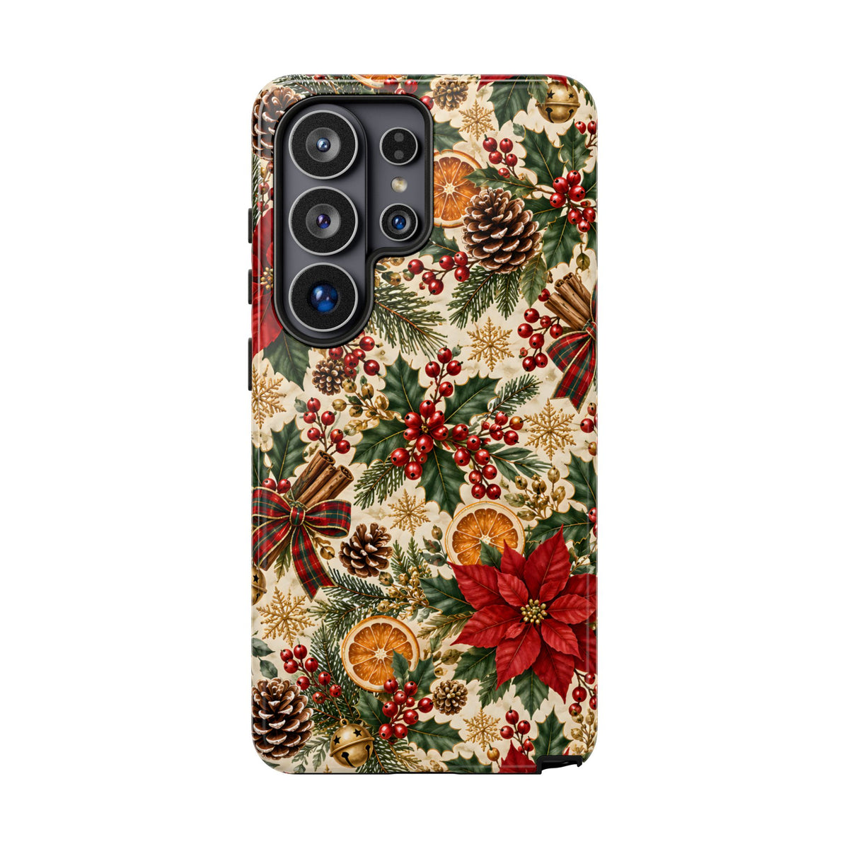 Christmas Floral Tough Phone Case