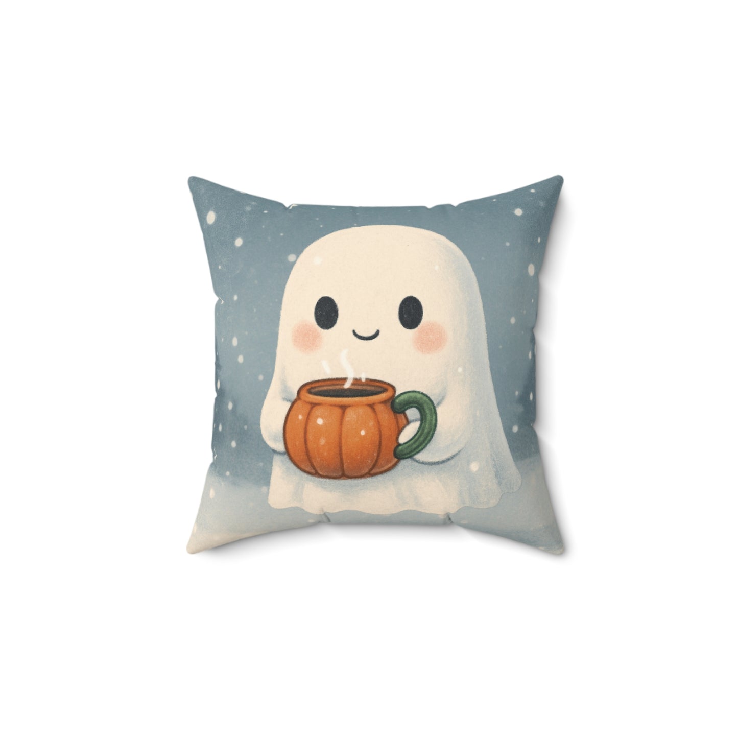 Cozy Halloween Ghost Pillow, Cute Pillow, Home Decor, Fall Decor, Ghost Decor, Halloween Gift, Cozy Vibes