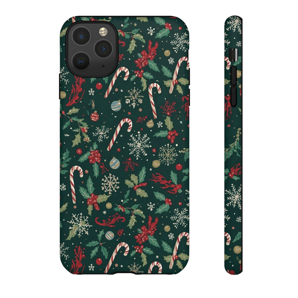 Christmas Phone Case, Festive Phone Case with Holiday Patterns for Iphone & Samsung
