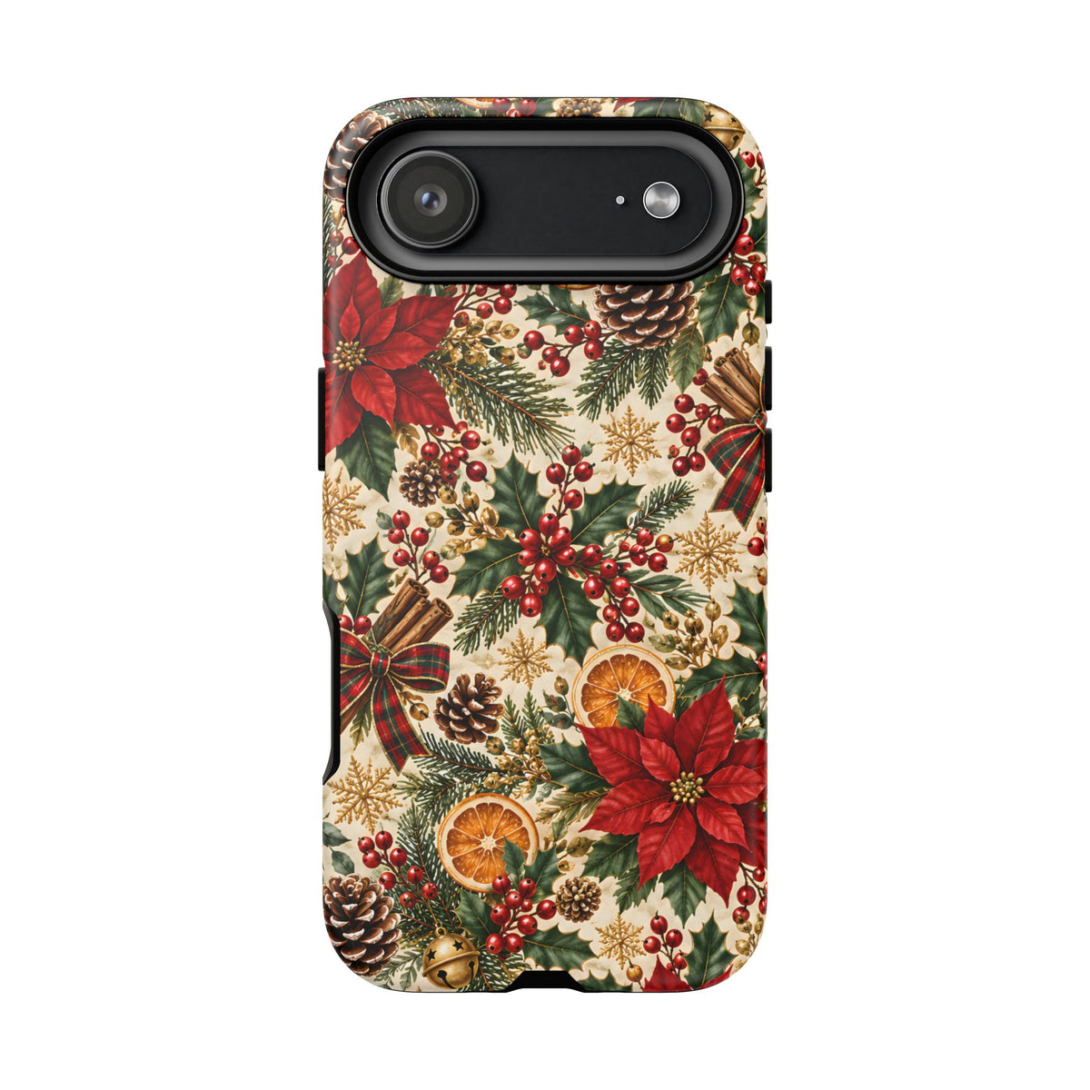 Christmas Floral Tough Phone Case