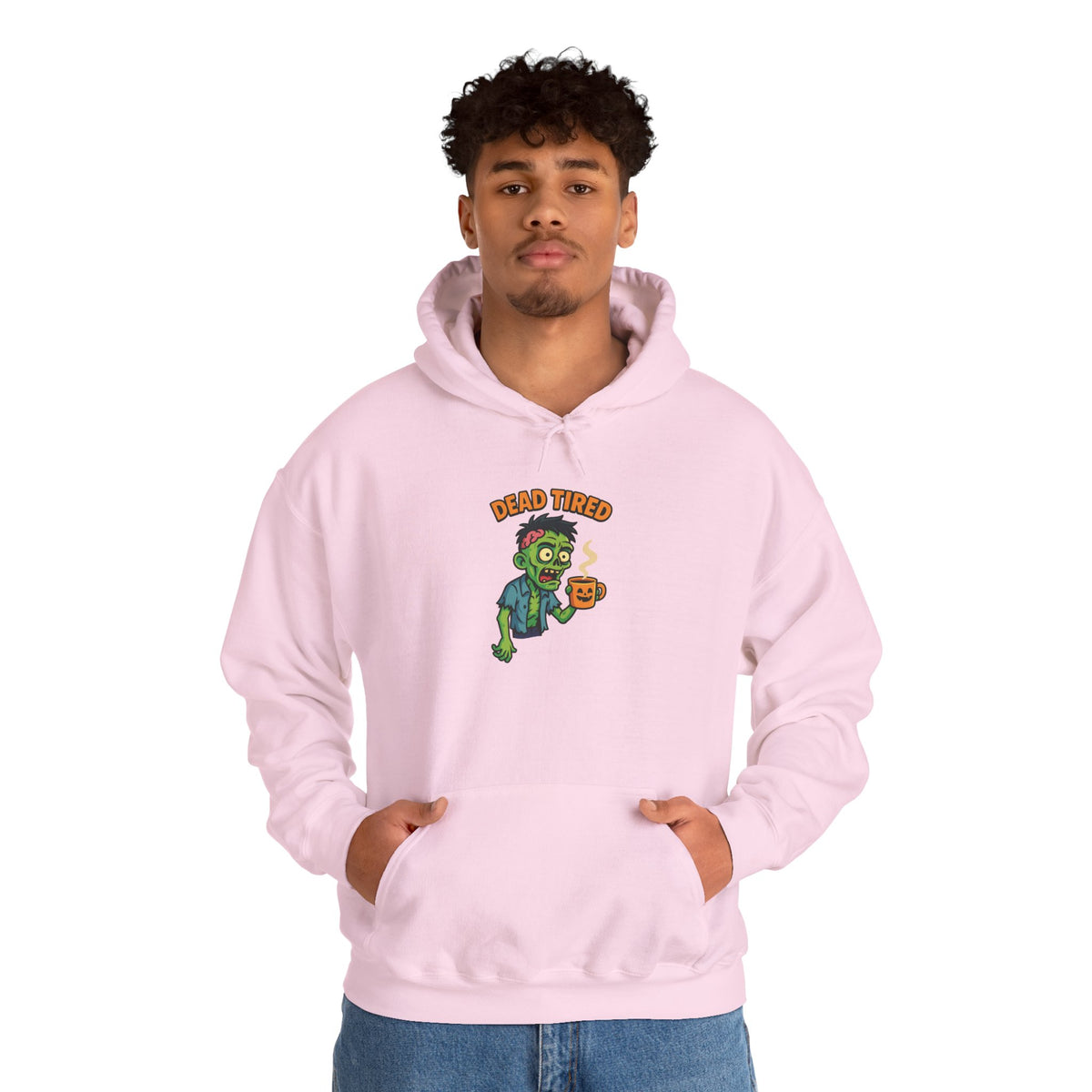 Zombie Themed Unisex Hoodie, Cozy Halloween Sweatshirt, Spooky Season Apparel