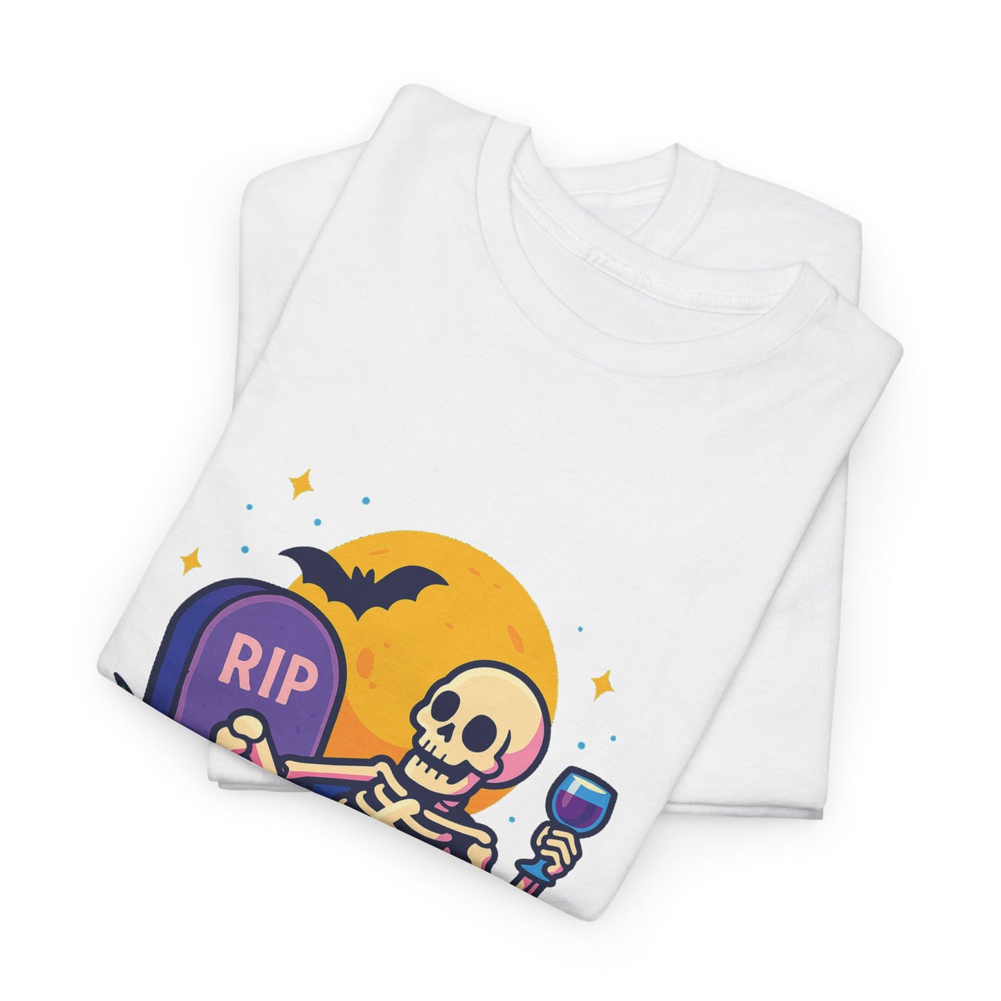 Skeleton Tee - Just Resting My Bones, Unisex Halloween Shirt