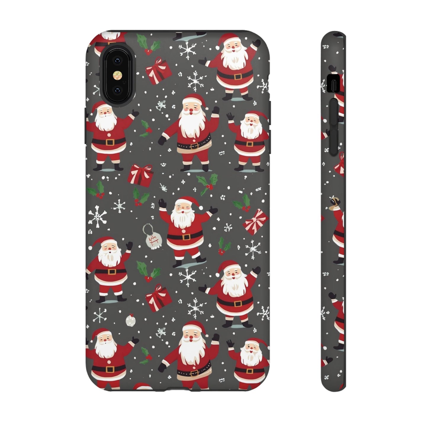 Christmas Phone Case, Festive Santa Phone Case for Iphone 17, 16, 15, 14, 13, 12, 11 & Samsung