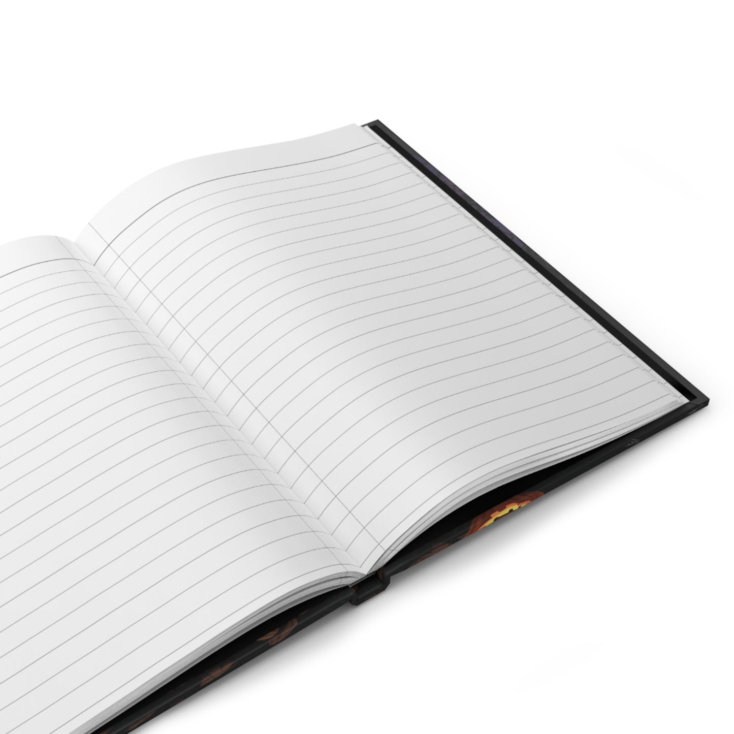 Halloween Themed Hardcover Journal, Spooky Notebook