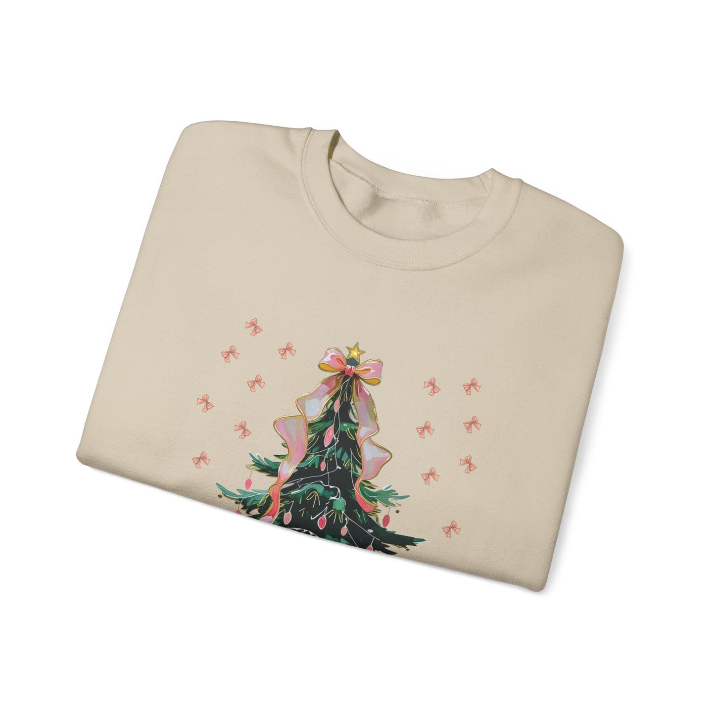 Christmas Tree Sweatshirt | Cozy Holiday Sweatshirt, Unisex Crewneck, Festive Apparel
