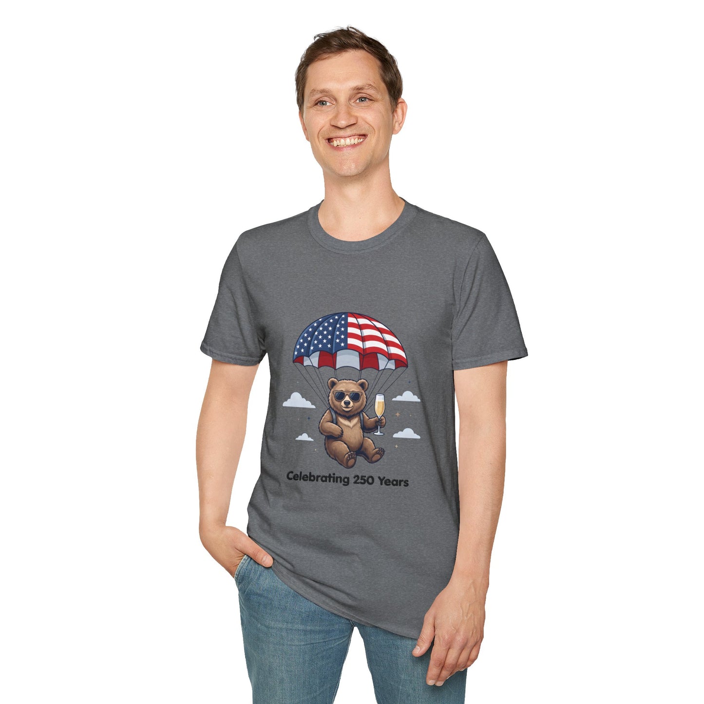 Patriotic Bear 'Celebrating 250 Years' T-Shirt