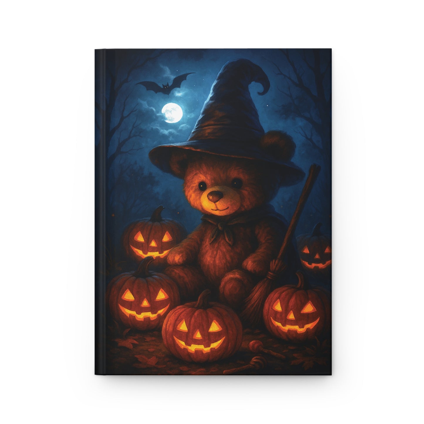 Halloween Teddy Bear Hardcover Journal
