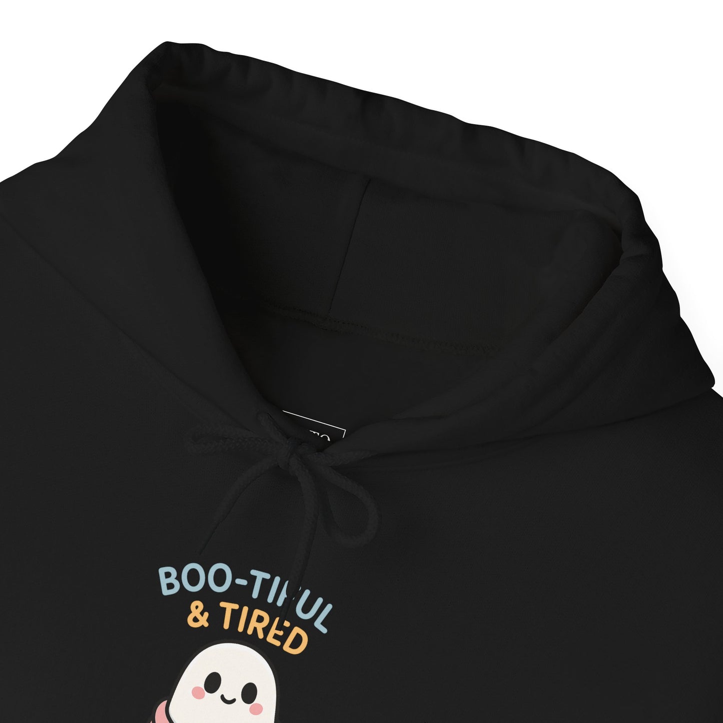 Boo-tiful Ghost Halloween Hoodie, Cute-Cozy Fall Vibes