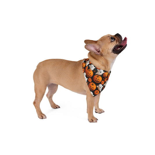 Halloween Pet Bandana, Spooky Scarf