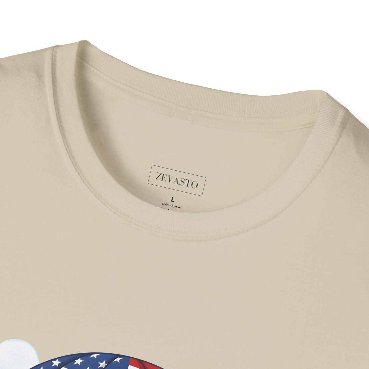 Patriotic Cat Parachute T-Shirt — "Celebrating 250 Years" 4th of July Tee