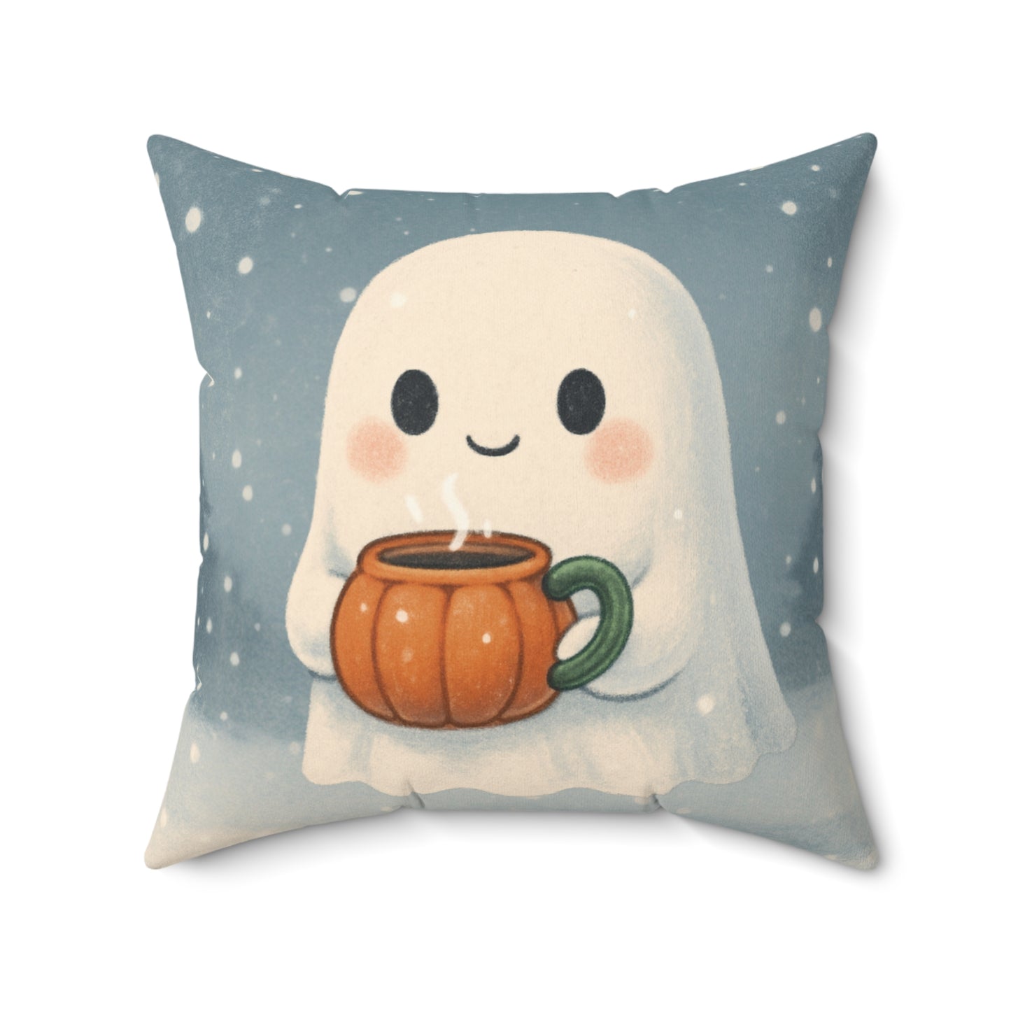 Cozy Halloween Ghost Pillow, Cute Pillow, Home Decor, Fall Decor, Ghost Decor, Halloween Gift, Cozy Vibes
