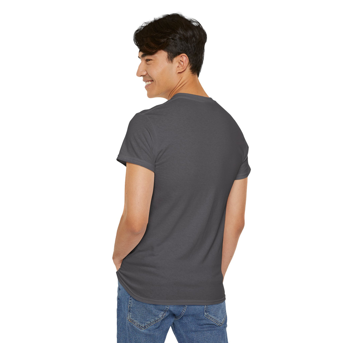 Spooked, But Still Showing Up Unisex Heavy Cotton Tee | Halloween, Funny T-Shirt
