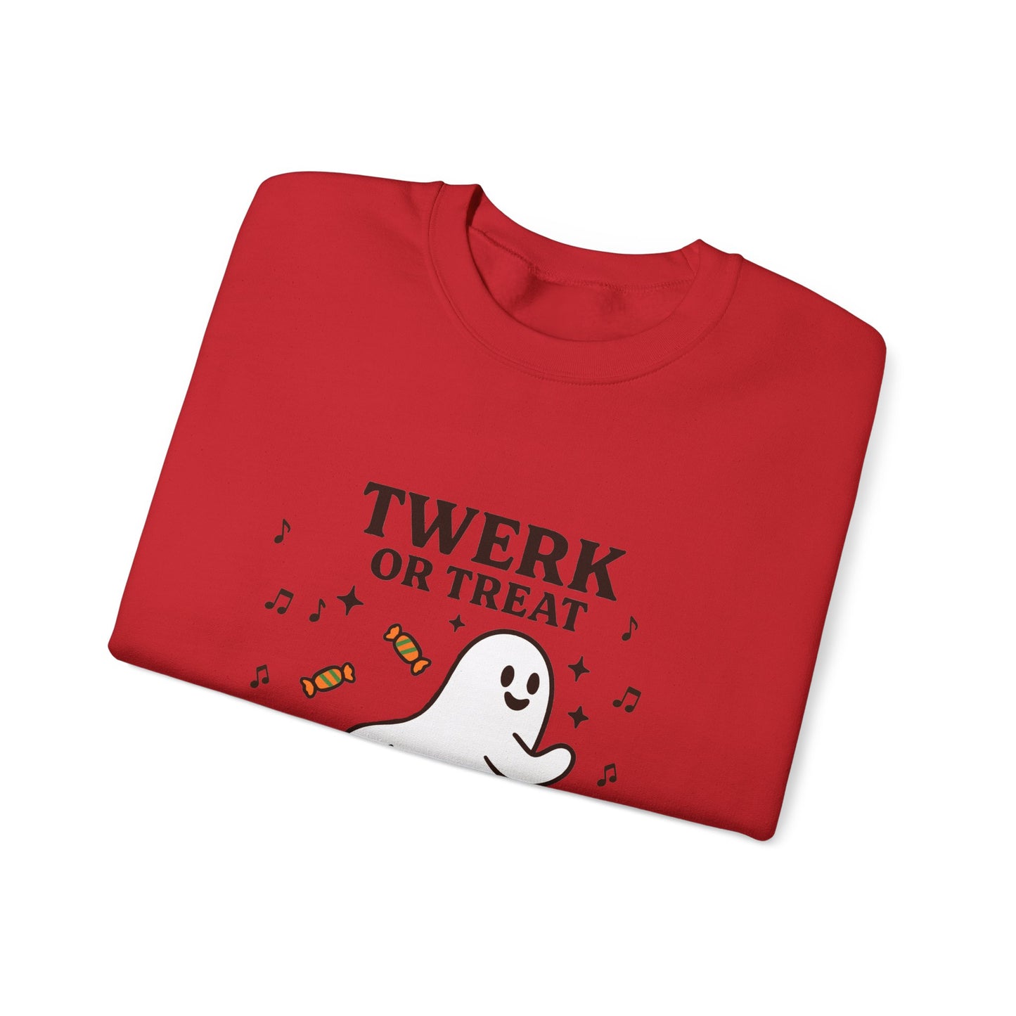 Halloween Twerk Sweatshirt, Unisex Sweatshirt, Funny Ghost Crewneck, Spooky Season Apparel, Halloween Gift, Fall Fashion