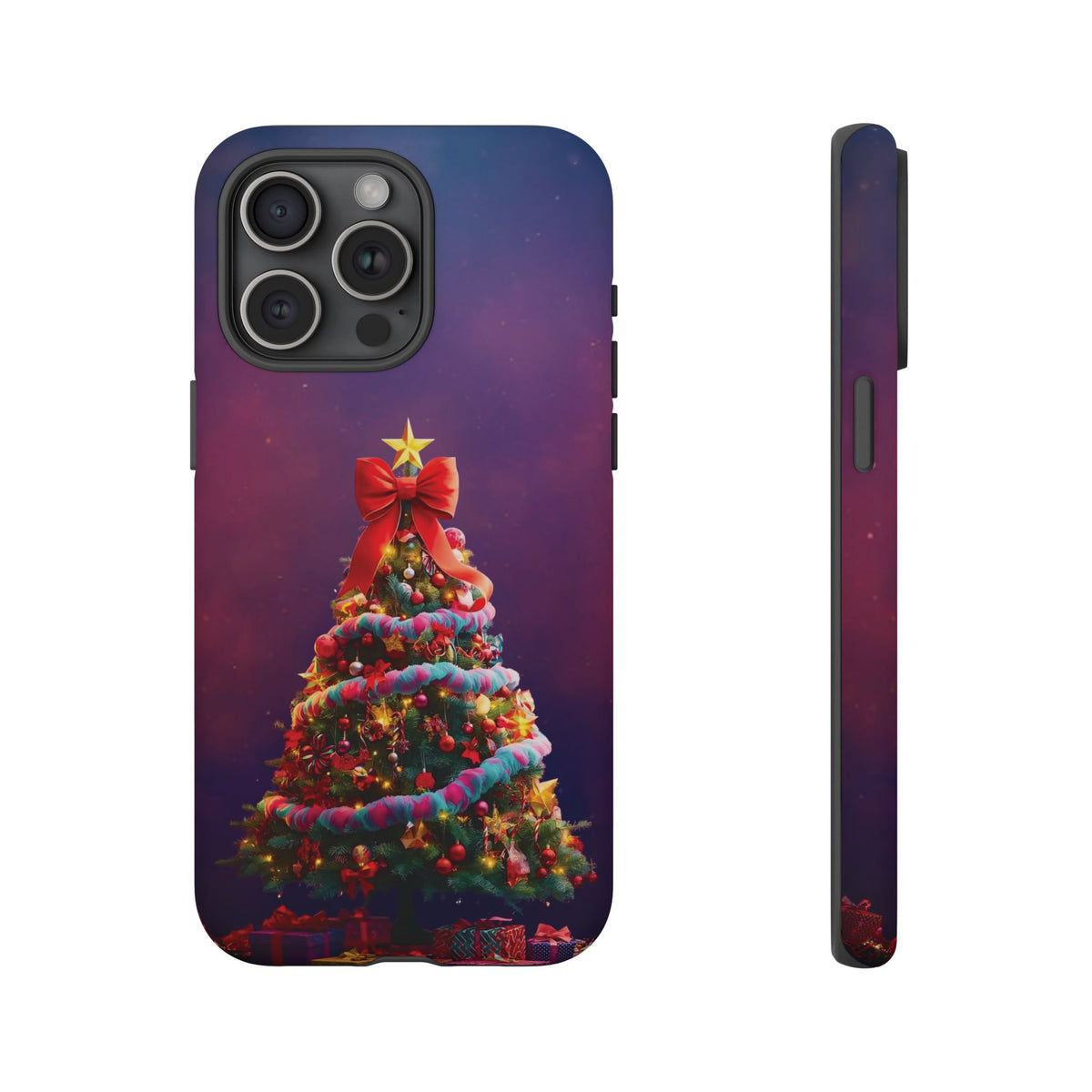 Christmas Tree Phone Case - Festive Holiday Accessory For Iphone & Samsung