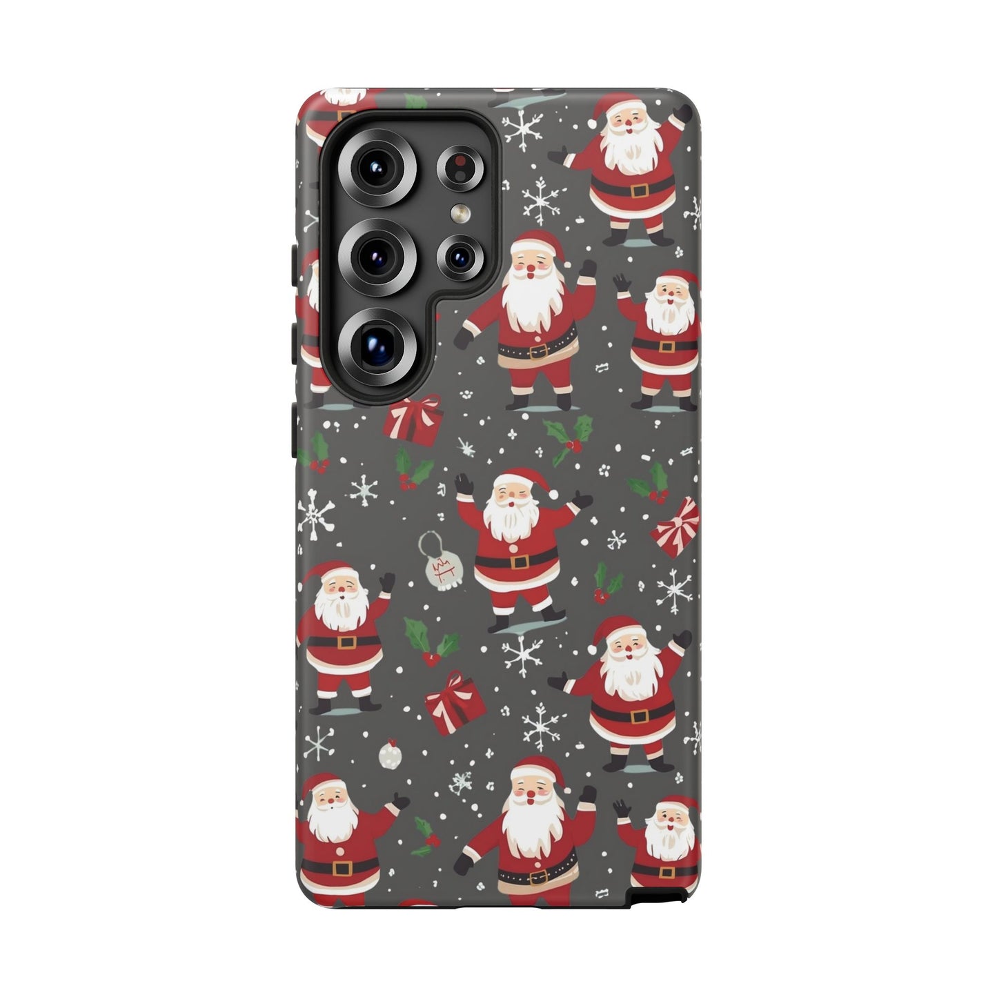 Christmas Phone Case, Festive Santa Phone Case for Iphone 17, 16, 15, 14, 13, 12, 11 & Samsung