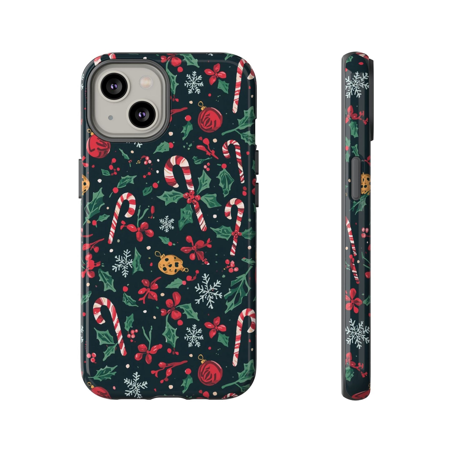 Christmas Themed Phone Case, Festive Phone Case for Iphone 17, 16, 15, 14, 13 & Samsung
