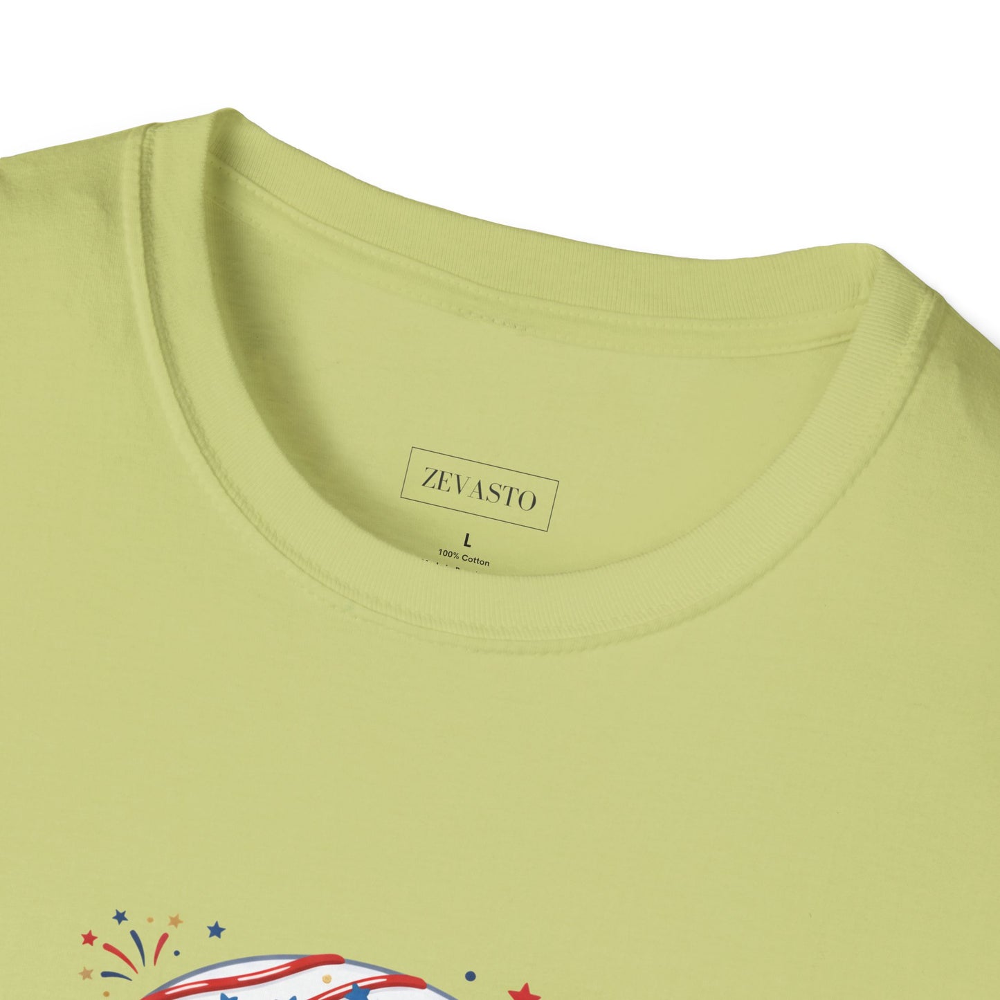 Donut Mess With Freedom T-Shirt — Patriotic Donut Stack 4th of July Tee