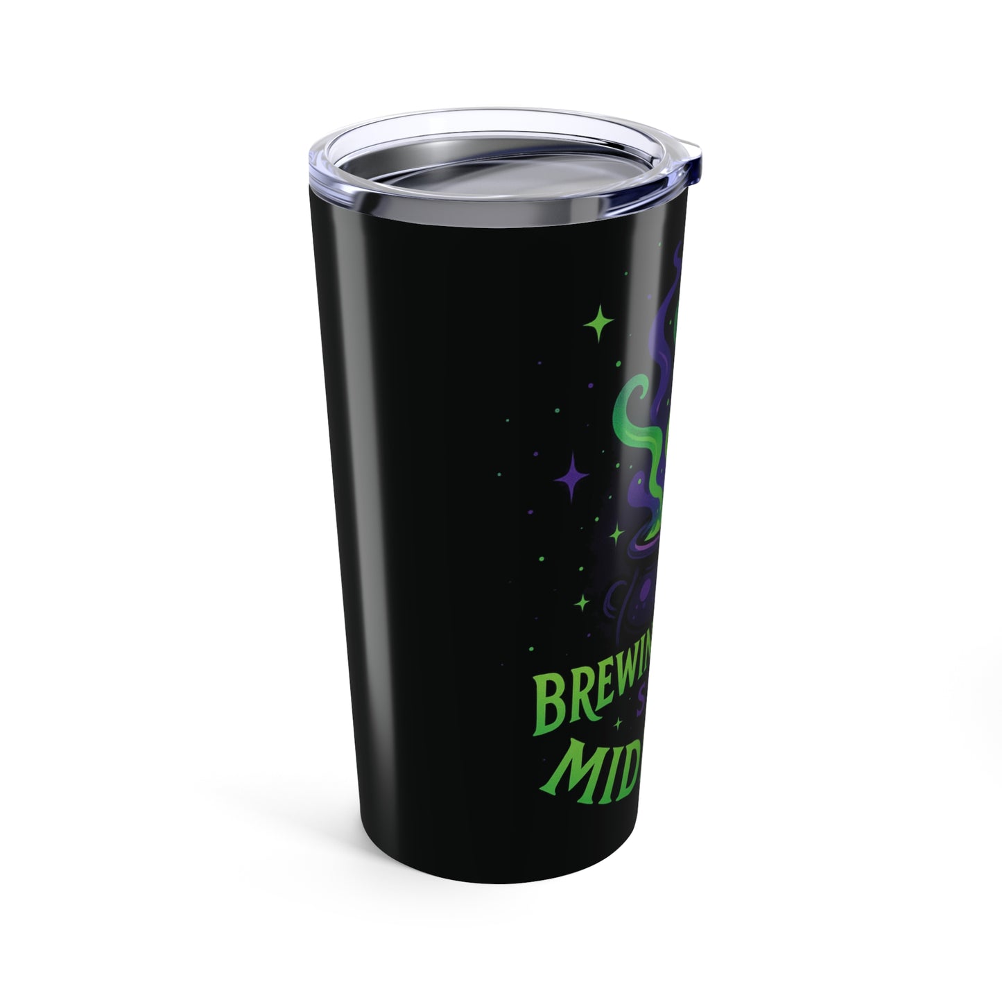 Brewing Potions Since Midnight, Halloween-Themed Tumbler