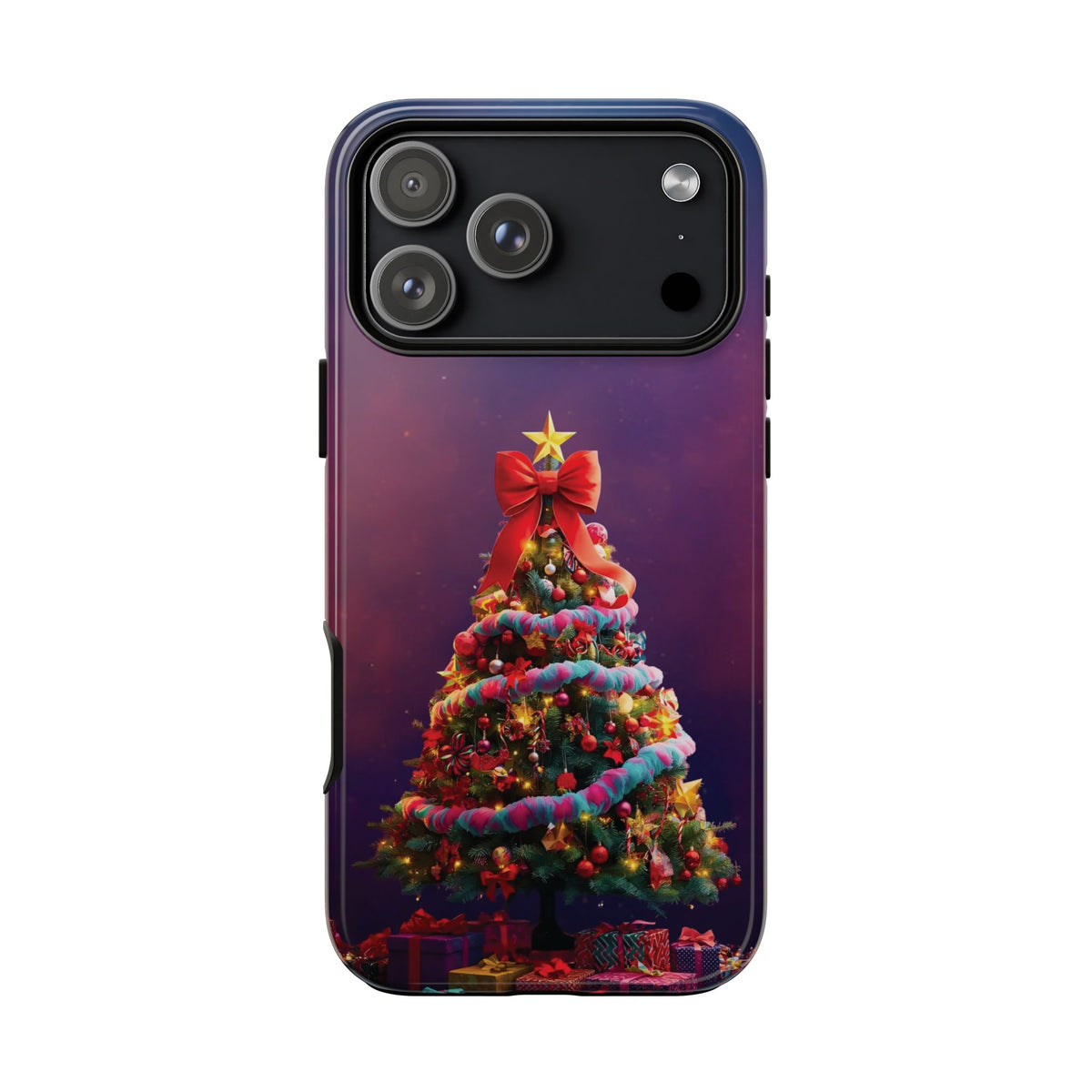 Christmas Tree Phone Case - Festive Holiday Accessory For Iphone & Samsung