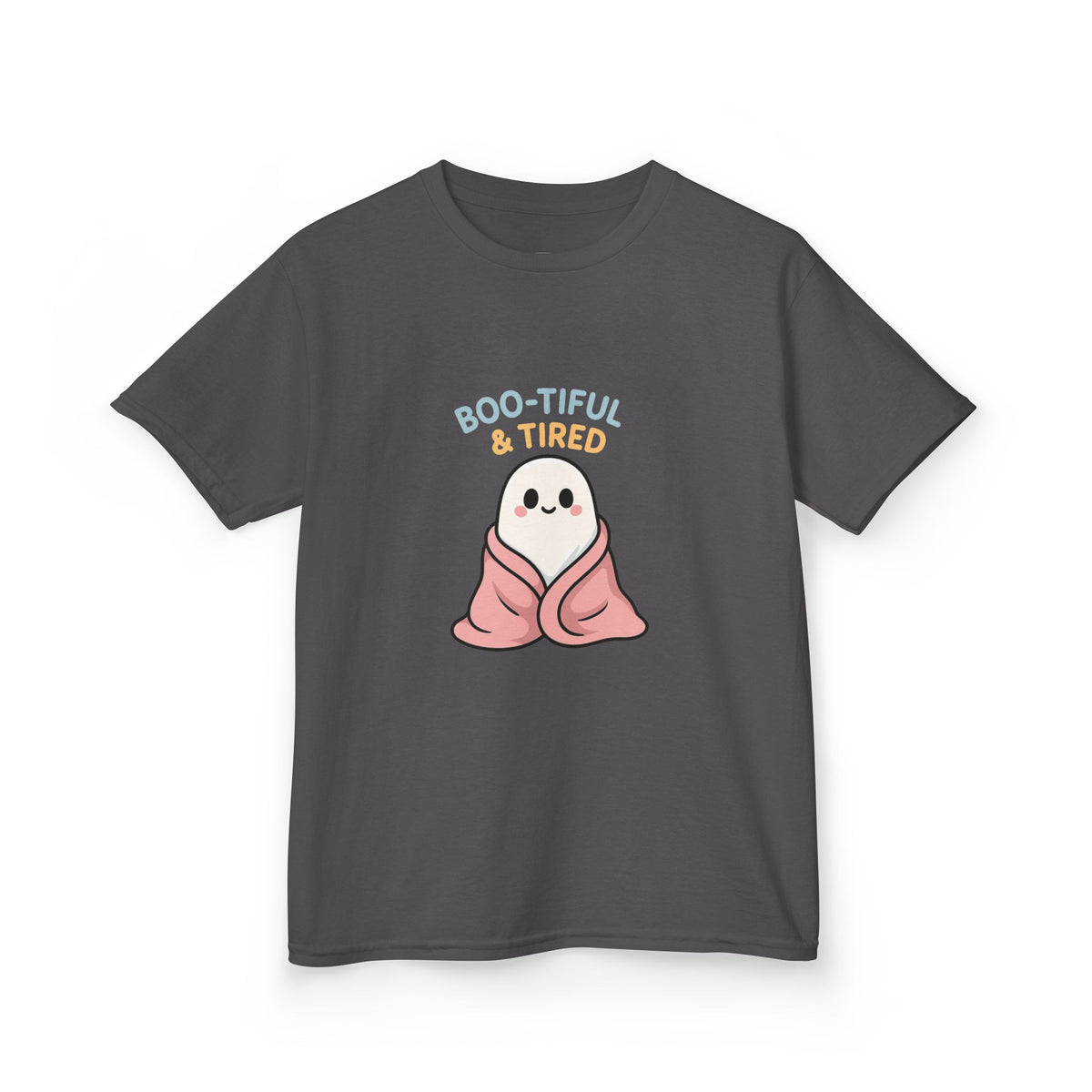 Boo-Tiful & Tired Kids T-Shirt, Halloween Style