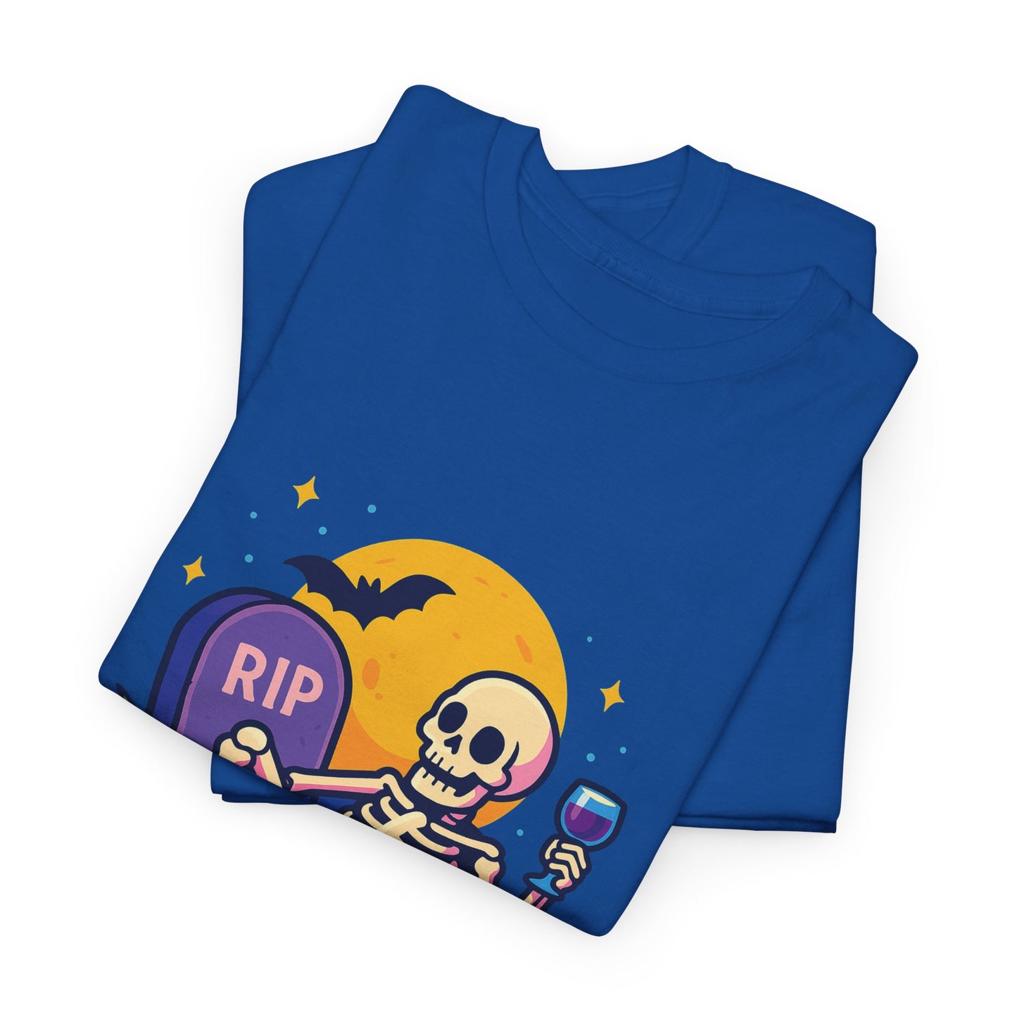 Skeleton Tee - Just Resting My Bones, Unisex Halloween Shirt
