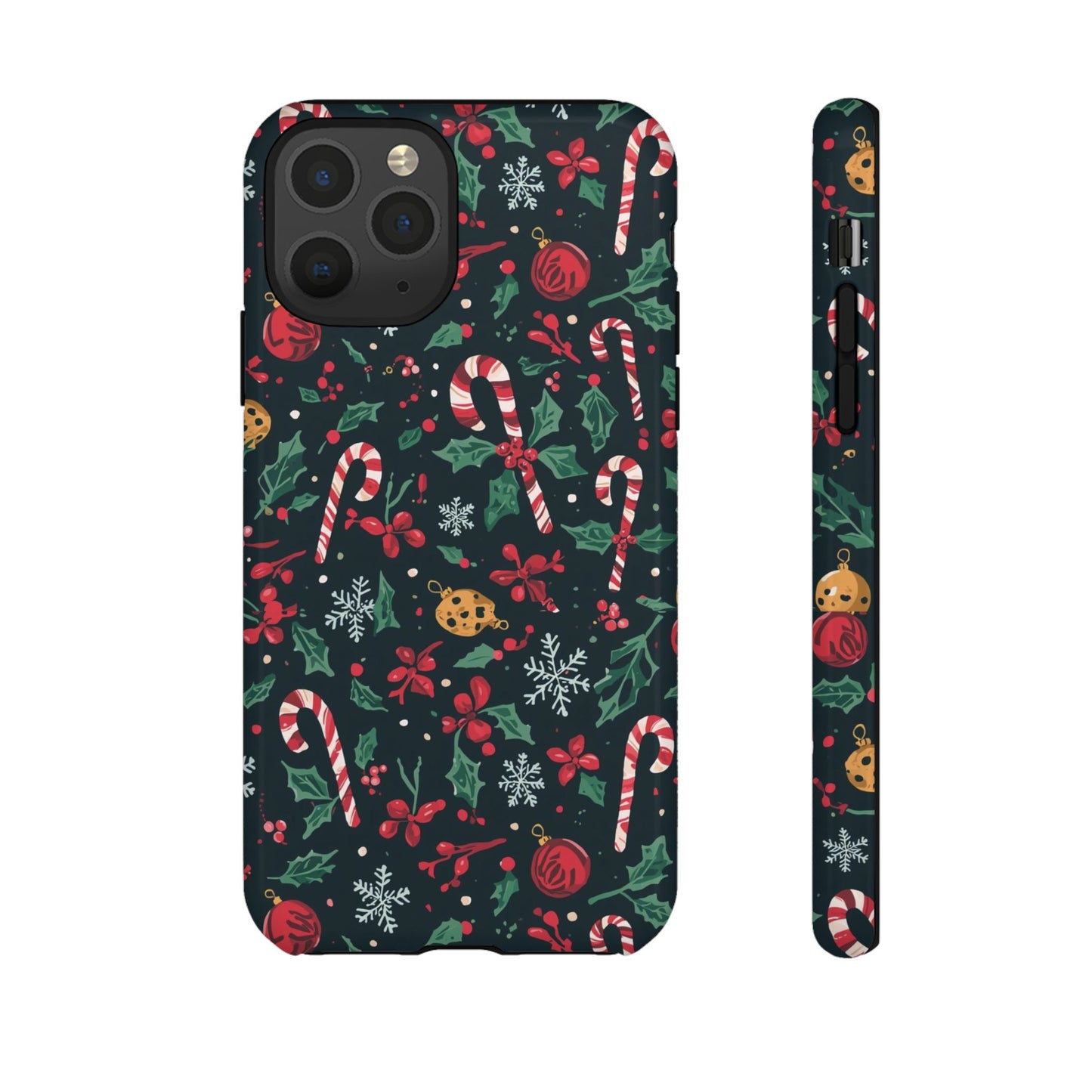 Christmas Themed Phone Case, Festive Phone Case for Iphone 17, 16, 15, 14, 13 & Samsung