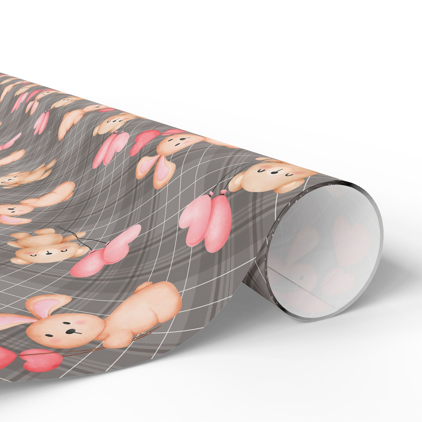 Cute Gift Wrapping Paper Roll — Valentine's Day, Baby Shower, Birthday Gift Wrap Paper