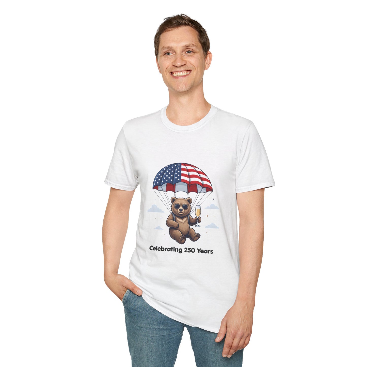 Patriotic Bear 'Celebrating 250 Years' T-Shirt