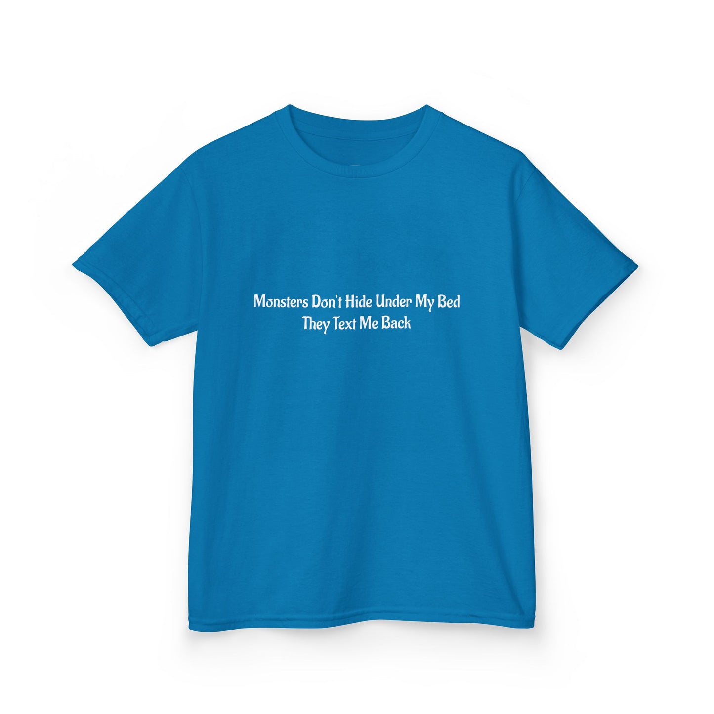 Funny Kids Monster Tee, Kids Heavy Cotton Shirt, Halloween T-Shirt